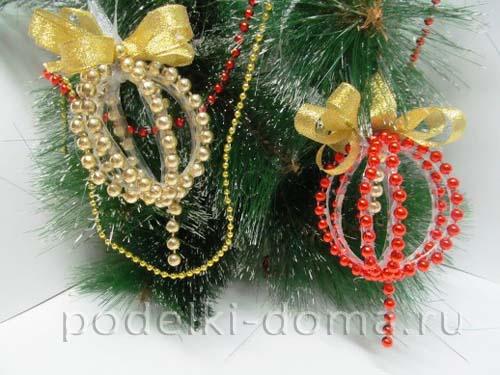 Шары из пластиковых бутылок. Елочные шарики из пластиковых бутылок