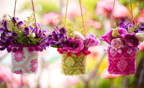 Цветочные горшки из 5 литровых бутылок. Кашпо из пластиковых бутылок своими руками