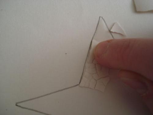 Кракле из яичной скорлупы. Мозаика кракле (яичная скорлупа)