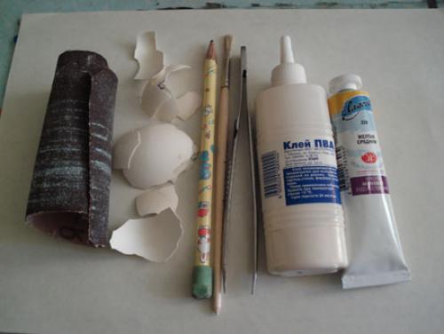 Кракле из яичной скорлупы. Мозаика кракле (яичная скорлупа)