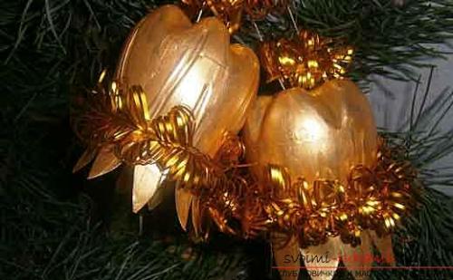 Шары из пластиковых бутылок. Елочные шарики из пластиковых бутылок 11 Шары из пластиковых бутылок. Елочные шарики из пластиковых бутылок 11