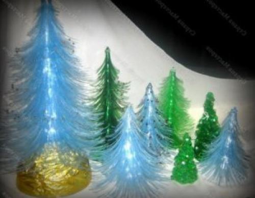 Новогодние поделки из пластиковых бутылок. Новогодние елочки из пластиковых бутылок