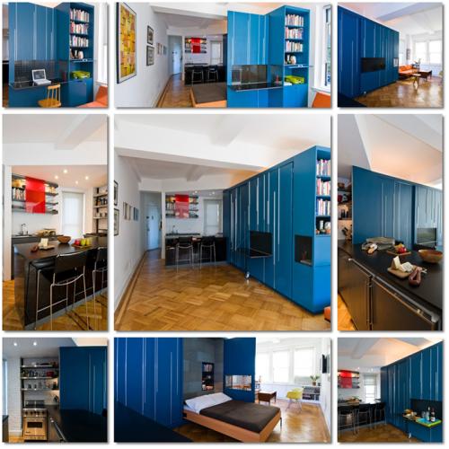 Японская квартира-трансформер. Функциональная квартира-трансформер