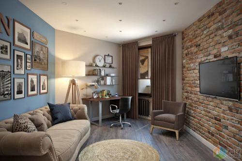 Однокомнатная квартира 30 кв.м дизайн планировка. Варианты стилей интерьера для однокомнатных квартир 30 кв м