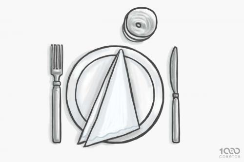 Этикет за столом приборы. Язык столовых приборов: знаки официанту