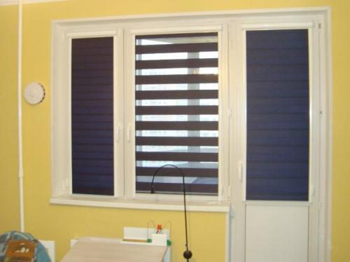 Жалюзи на алюминиевые раздвижные окна. Рулонные шторы на балкон. Критерии выбора