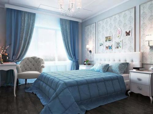 Какие обои выбрать в спальню: выбор цвета и материала 35 Какие обои выбрать в спальню: выбор цвета и материала 35