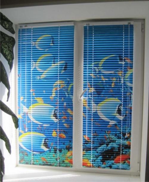 Горизонтальный жалюзи. Классические