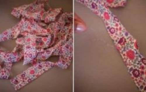 Абажур из лент своими руками. Абажур из полосок и лент