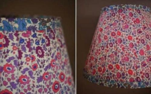 Абажур из лент своими руками. Абажур из полосок и лент