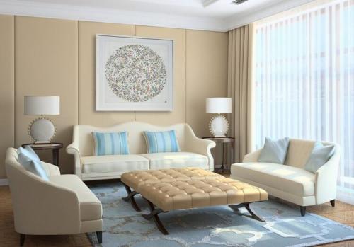 Сочетание серого и бежевого в интерьере спальни. С какими цветами сочетается бежевый?