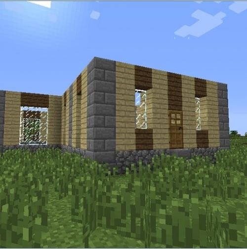 Как быстро построить дом в майнкрафте. Как сделать дом в minecraft