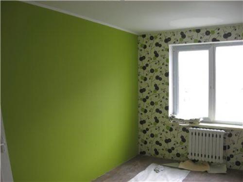 Как клеить обои разного цвета в углах. Как стыковать обои разного цвета в углу комнаты