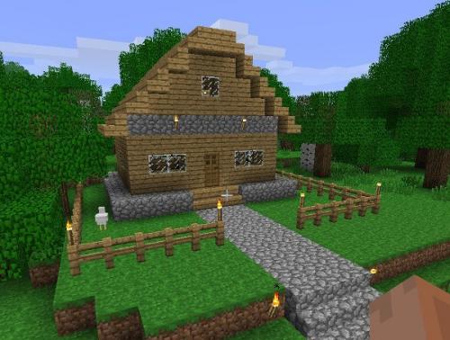 Как быстро построить дом в майнкрафте. Как сделать дом в minecraft