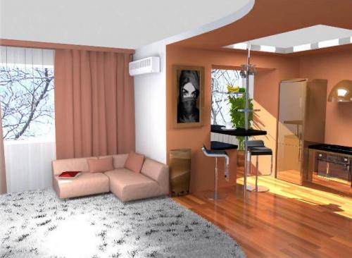 Как из однокомнатной квартиры сделать двухкомнатную с детской. Как из однокомнатной квартиры сделать двухкомнатную