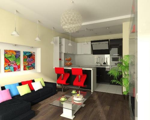 Как из однокомнатной квартиры сделать двухкомнатную с детской. Как из однокомнатной квартиры сделать двухкомнатную