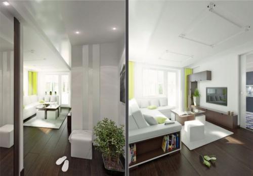 Как из однокомнатной квартиры сделать двухкомнатную с детской. Как из однокомнатной квартиры сделать двухкомнатную