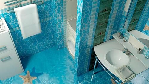 Глянцевый наливной пол. Проведение монтажных работ