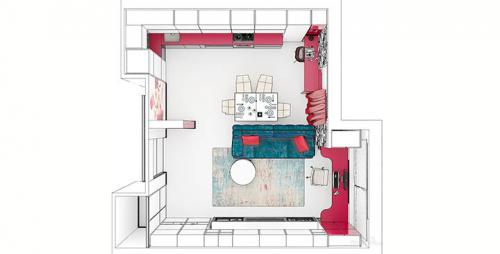 Дизайн кухни-гостинной в загородном доме. Преимущества объединенного пространства