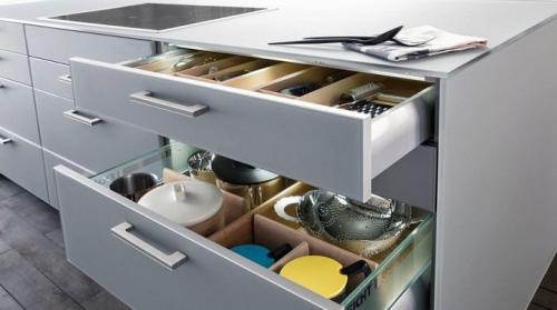 Ящик выдвижной для кухни. Выдвижные ящики для кухни: особенности, виды и советы по выбору