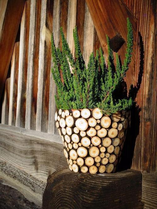 Поделки из природных материалов домики. Поделки из натуральной древесины