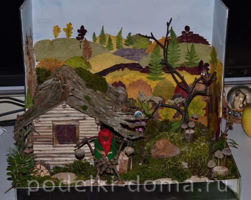 Домики из природных материалов. Домик из природного материала пошагово 19