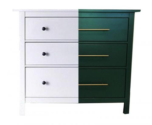 Переделываем мебель ИКЕА. Переделали дешевую мебель ИКЕА и получили дорогой интерьер. Как?