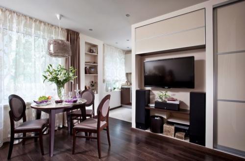 Дизайн однокомнатной квартиры хрущевки. Советы дизайнеров относительно того, как увеличить пространство