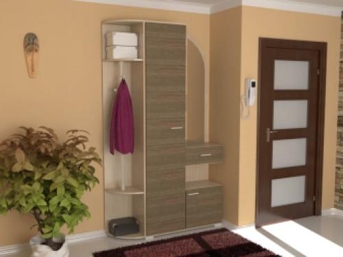 Как сделать прихожую из старого шкафа. Как обновить старый шкаф? 05