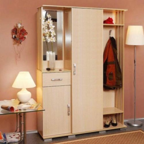 Как сделать прихожую из старого шкафа. Как обновить старый шкаф? 07