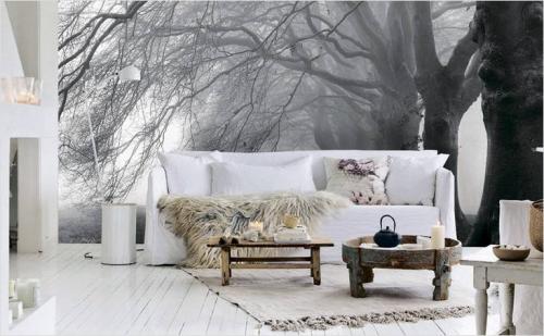 Какие выбрать обои в гостиную. Как выбрать сюжет 06