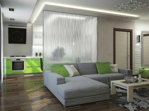 Разделить комнату на две стеной. 6 главных способов, как правильно разделить комнату на 2 зоны