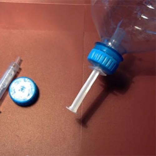 Очумелые ручки умывальник из бутылки. Рукомойник из пластиковой бутылки