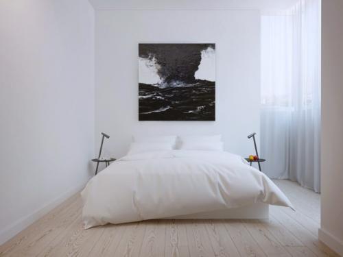 Дизайн комнаты в белых тонах. Белая спальня: достоинства и особенности 39