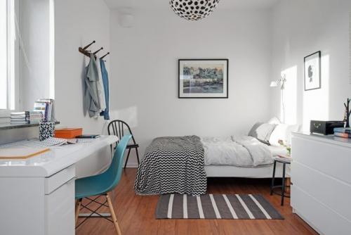 Дизайн комнаты в белых тонах. Белая спальня: достоинства и особенности 37