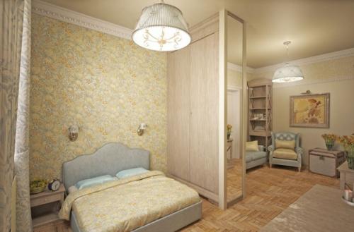 Двушка из однушки 40 кв м. Из однушки в двушку (40 кв. М): современная классика 09