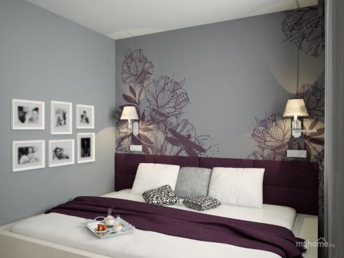 Сочетание серого и бежевого в интерьере спальни. Серая спальня — дизайн в разных стилях