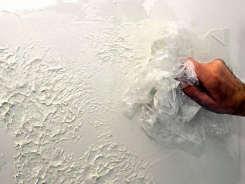 Узоры на стенах своими руками. Как нанести узор на стену методом штамповки