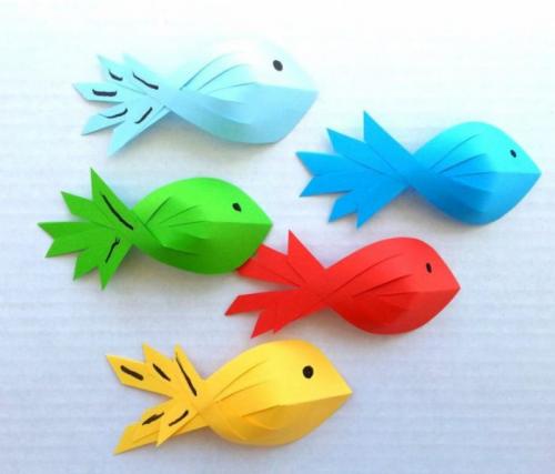 Поделки для детей 4-5 лет. Поделки из бумаги для детей 5-6 лет