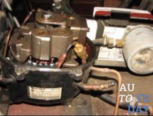 Самодельный краскопульт из баллончика. Краскопульт из холодильного компрессора