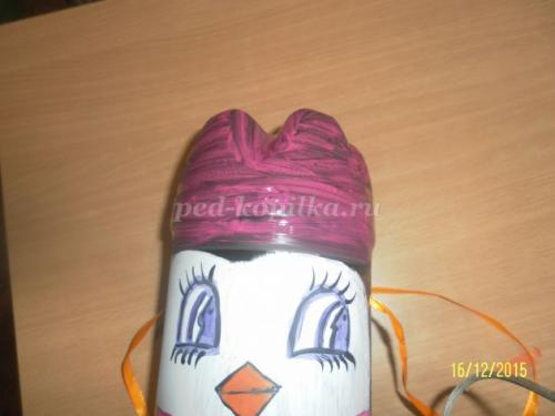 Пингвины своими руками из пластиковых бутылок. Зимние поделки из пластиковых бутылок. Пингвины 25