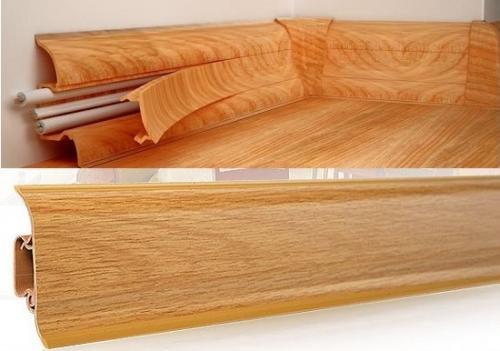 Плинтуса на пол, как крепить. Монтирование пластикового плинтуса с кабель-каналом