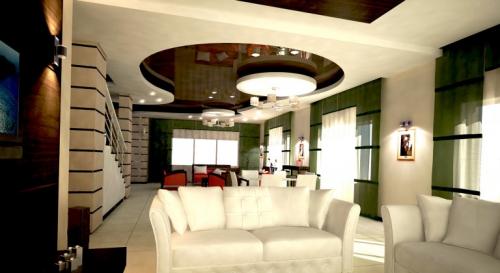 Оригинальные идеи натяжных потолков для интерьера 05