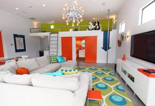 Гостиная и детская в одной комнате. Дизайн гостиной совмещенной с детской