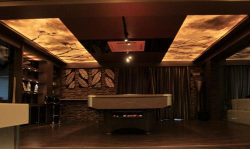 Оригинальные идеи натяжных потолков для интерьера 06