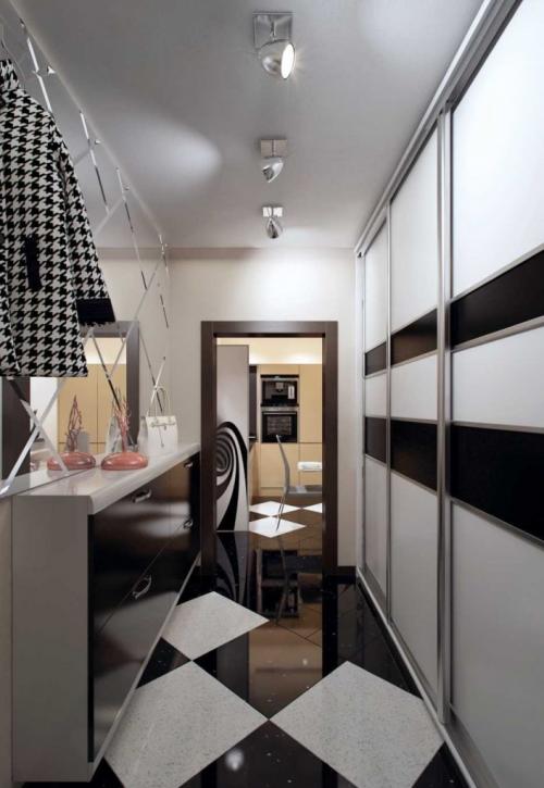 Дизайн зала в двухкомнатной квартире. Тенденции интерьера двухкомнатных квартир 70 кв м в разных комнатах