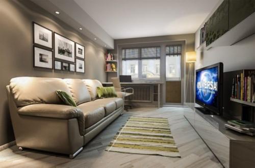 Шкаф купе в гостиной хрущевки. Дизайн гостиной в хрущевке