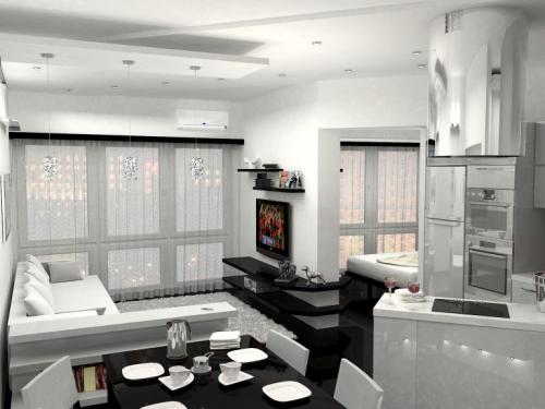 Идеи дизайна 2-х комнатной хрущевки 07