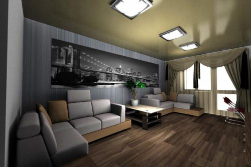 Идеи дизайна 2-х комнатной хрущевки 03