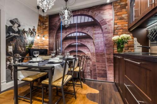 Обои моющие на кухню. Виды моющихся обоев для кухни 15